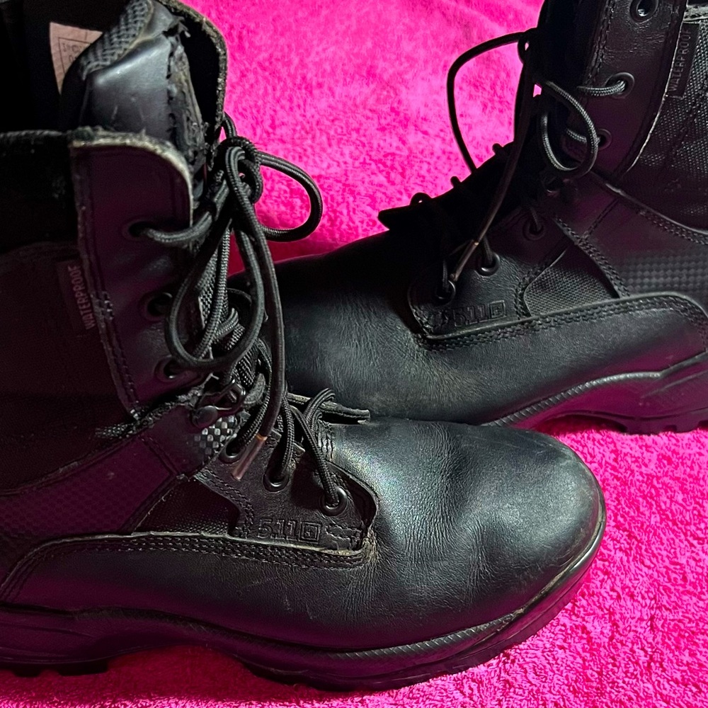 Black boots